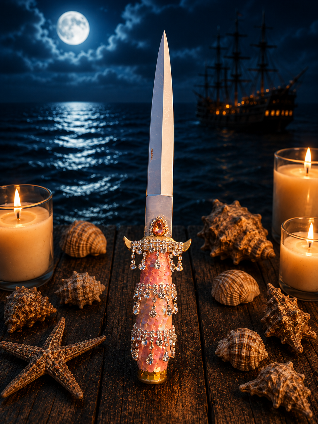 Commissioned Ezili Freda Dagger