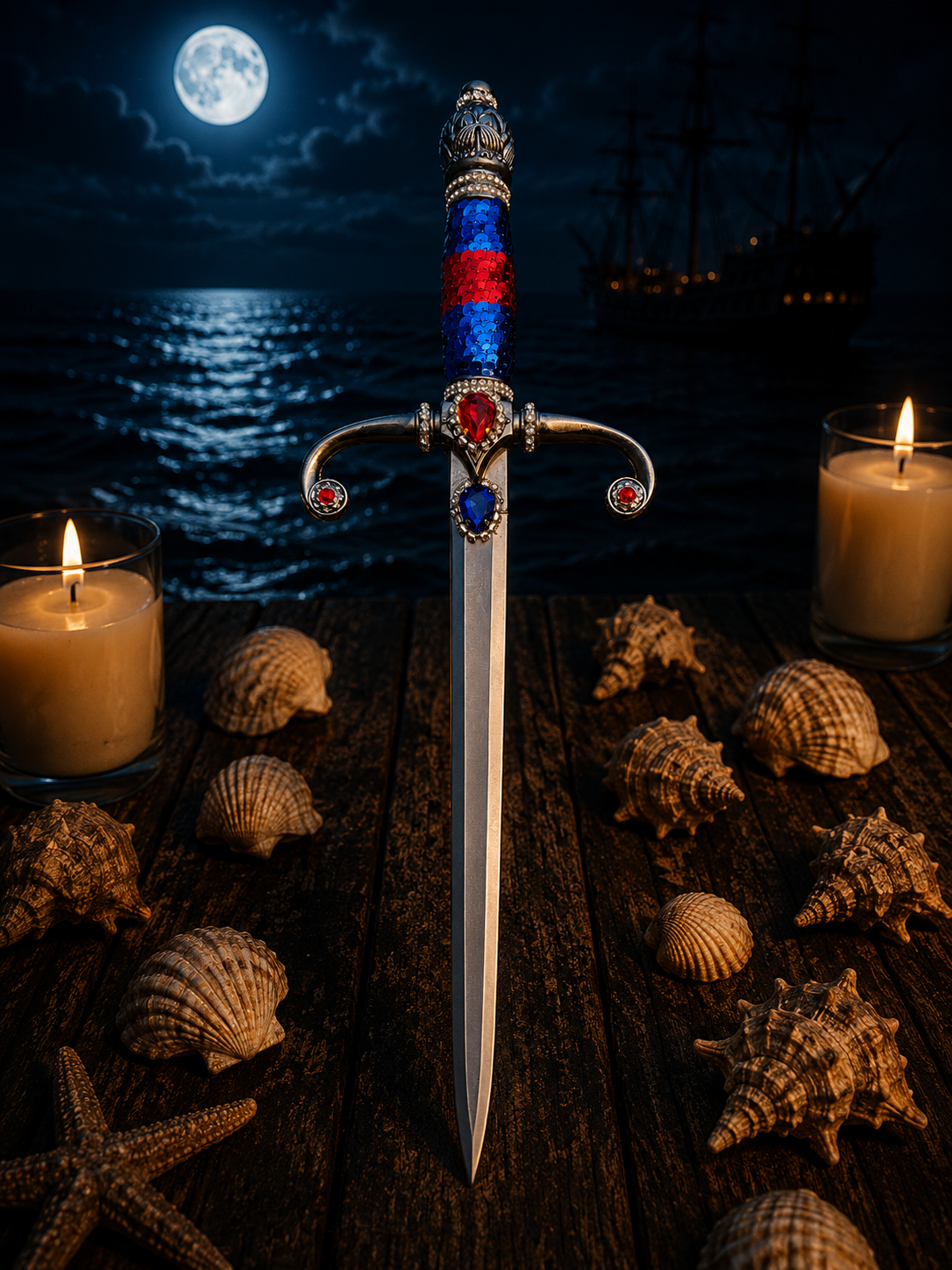 Commissioned Ezili Danto Dagger